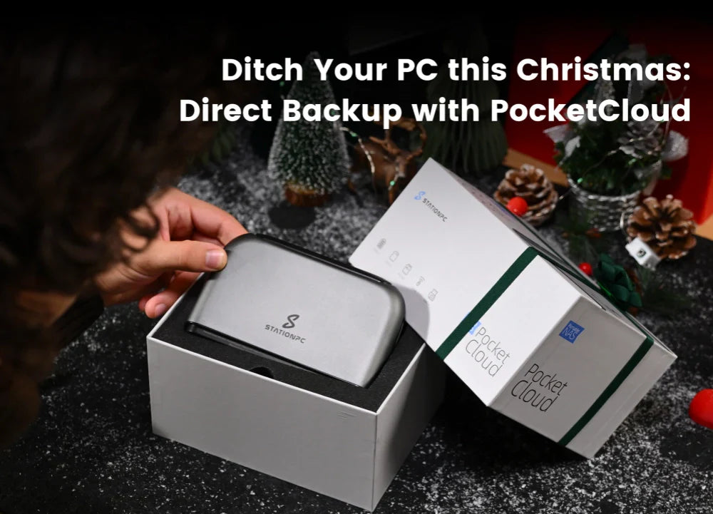 Ditch Your PC this Christmas: Direct Backup with PocketCloud