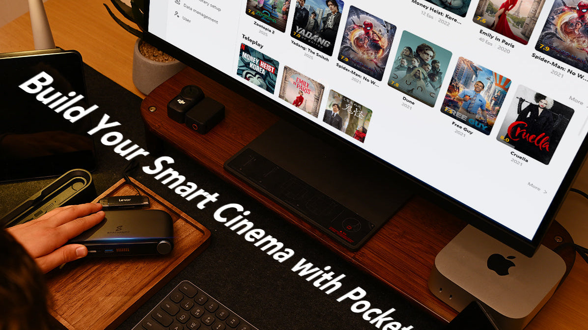 How to Build a 4K Movies Library with PocketCloud NAS Storage