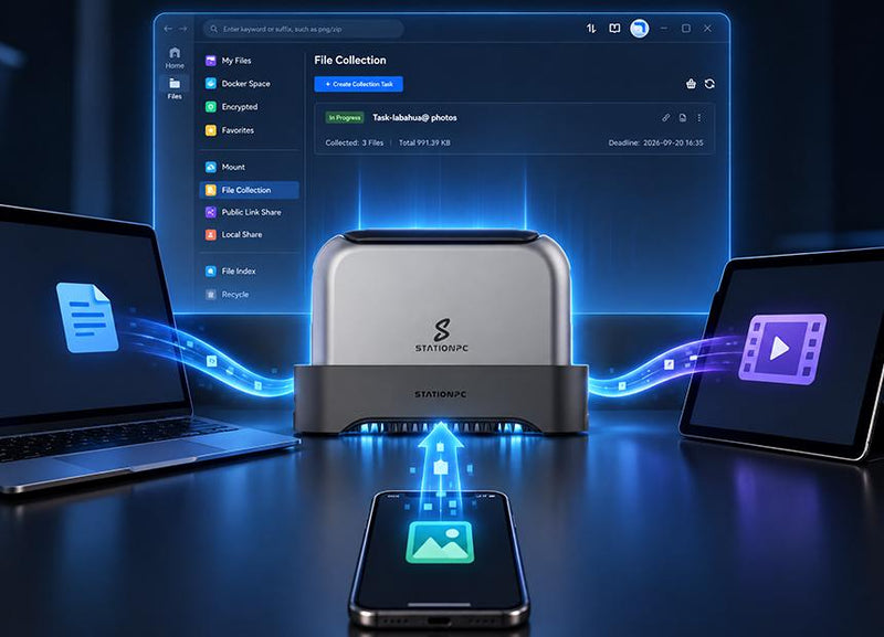 Save Files Without Lifting a Finger! PocketCloud's One-Click Collection, Zero Local Storage Used