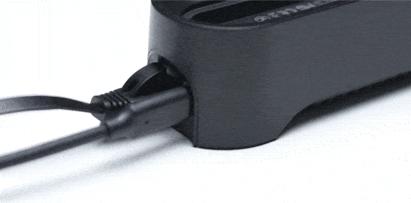 Ensure the Dock is disconnected from the power source.