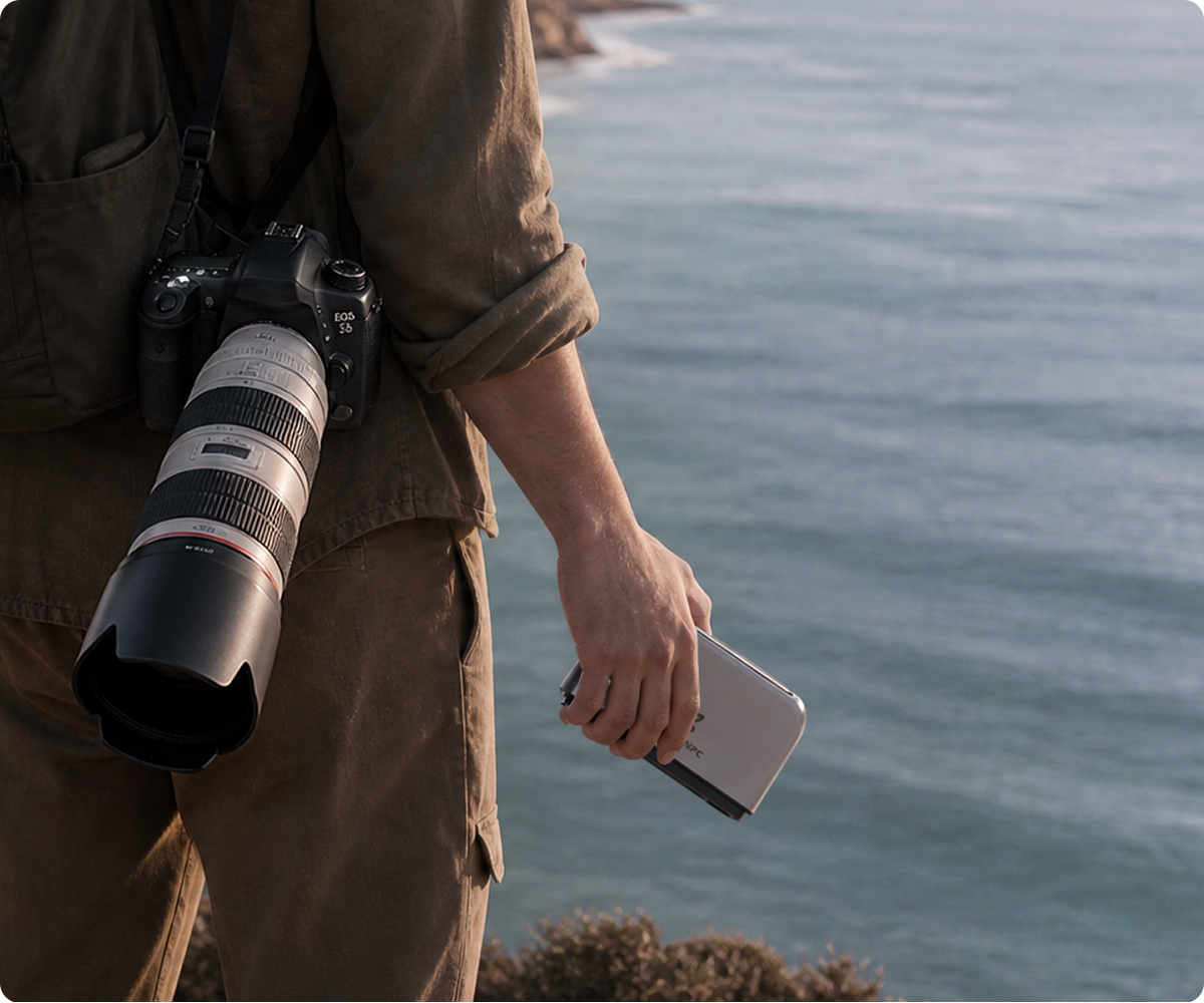 Backup Your Shots, Laptop-Free
