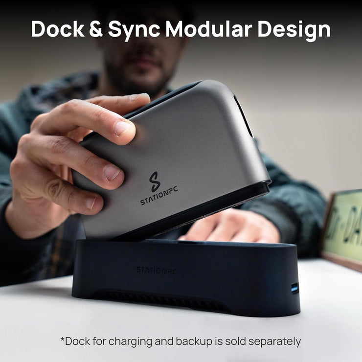 PocketCloud M.2 NVMe Portable NAS | SD Outdoor Backup for Photographer ...