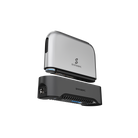 PocketCloud portable NAS device with a sleek, compact design supports SSD installation.