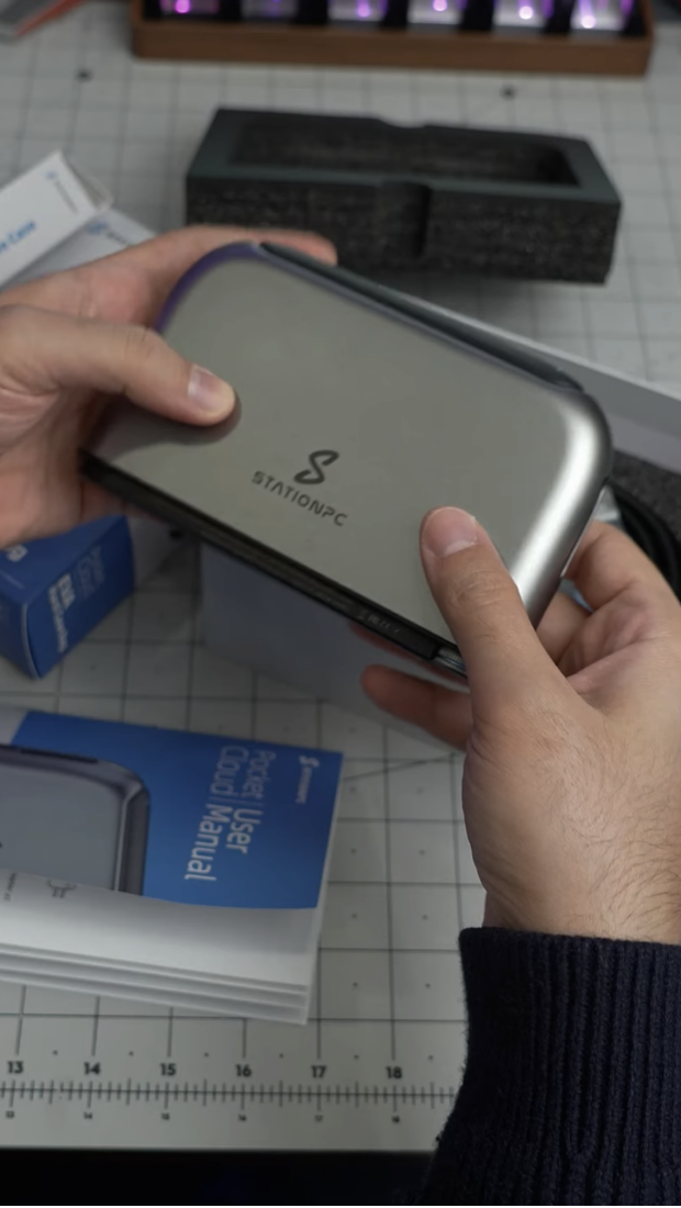 Pocket-Sized Marvel: Hands-On with the StationPC Portable NAS