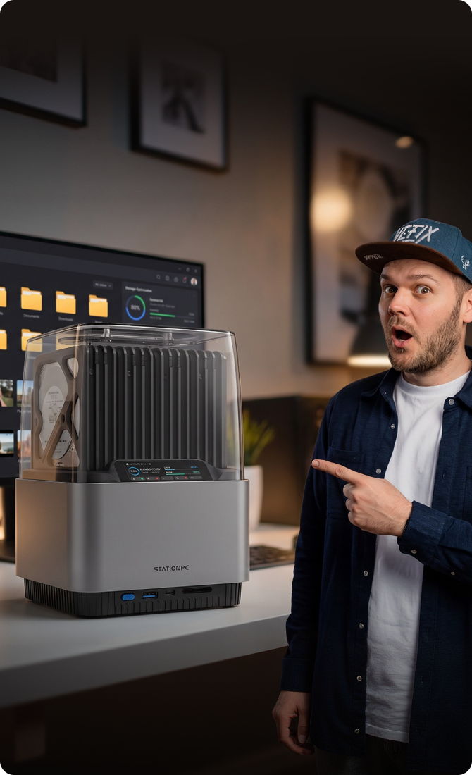 StationPC DA400 AI NAS – Braucht ein NAS wirklich KI?