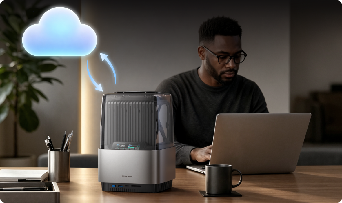 DA400 sync files between devices