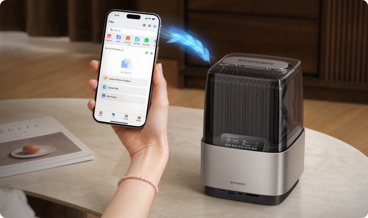 DA400 phone storage backup